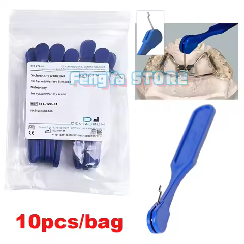 10Pcs/Bag Dental Rapid Orthodontic Palatal Expander Swivel Key Dental Implant Expansion Screw Rapid 
