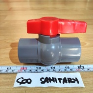 Ball Valve Pass 1" PVC Sock Stop Valve Stop Valve Stop Valve