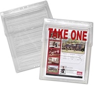 Outdoor Real Estate Brochure Box - Easy to Use Take One Document Holder Can Hold 200, 8.5 x 11 Docum