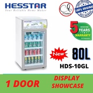 [Free Installation within Klang valleyArea] Hesstar 80L HDS-10G Mini Showcase Chiller (White) ..