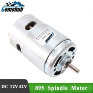 New 895 DC Motor 12V 6000-12000RPM Motor Ball Bearing Large Torque High Power