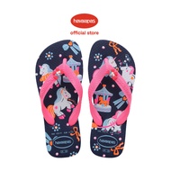 Havaianas Kids Fantasy Flip Flops-Navy Blue/Pink