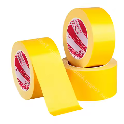 W10-500mm Yellow Duct Tape Versatile Bright Tape Is Perfect for DIY Artists, Families, Schools, Offi