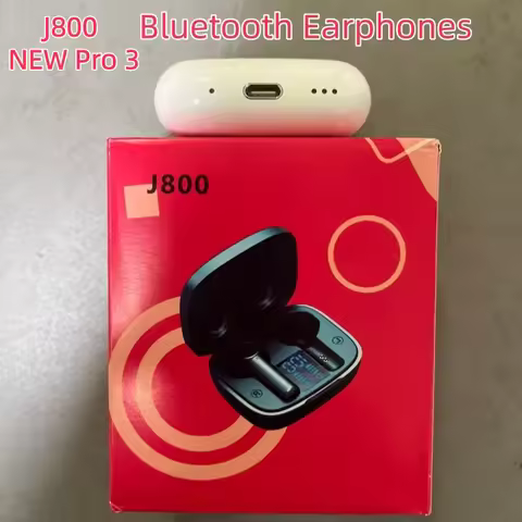 Hot J800 Original New 3 Pro A3 Earphones With ANC Bluetooth 5.3 auriculares Earbuds Gaming Headset F
