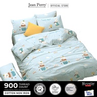 Novelle Fun Land Fitted Bedsheet Set (without Comforter/Quilt Cover)-Cotton Non-Iron 900TC (SINGLE/ 