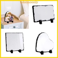 TAK Personalizeds Slates Plate Square Customizeds Photo Print Stone  Rock Slates