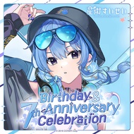 [Pre Order] Hoshimachi Suisei Birthday & 7th Anniversary Celebration Official Merch