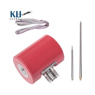 QRP 5M/16.4FT Antenna 14M-30MHz 300W HF Antenna Multifunction Portable Stainless Steel 1/4 Wavelengt