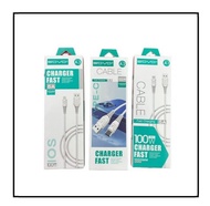 ATLAS 【100% Asli】SOVO A1 / A2 / A3 PENGEJIAN PANTAS dengan 5 Ampere 100 Watt - 1 Meter 充电线 快充 fast c