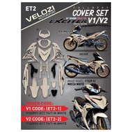COVER SET Y15ZR V1 / V2 TANAM <EXCITER THAI / N.FLASH RAINBOW>