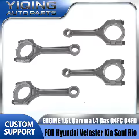 Engine Connecting Rod Set 23510-2B000 23510-2B010 For Hyundai Veloster Kia Soul Rio 1.6L Gamma L4 Ga