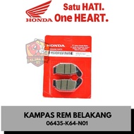 06435-K64-N01 ORIGINAL REAR DISC BRAKE PADS CBR 250RR K64
