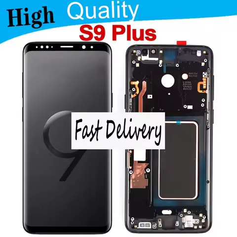 Tested High Quality AMOLED LCD Replacement for Samsung S9 Plus Touch Screen S9 Plus G965 G965F Displ