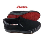 Bata-6016 Black Shoe or Kasut Sarung Hitam Sekolah Rendah