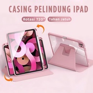 TAB Casing 360 Rotate Flip Acrylic TAB Magnetic Case IPAD GEN 9