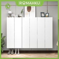 RUMAHKU  6FT 6 DOORS WALL MOUNT SHOE CABINET With 6Tiers Cabinet Shoes Rack Cabinet Kasut Rak almari