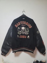 Mastermind Japan x C2H4 骷髏頭棒球皮袖外套