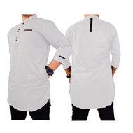 Baju Koko Pria Dewasa Terbaru Lengan 3/4 Bahan Katun Madinah Premium Kualitas Impor Terbaik Made In