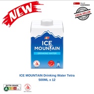 ICE MOUNTAIN Drinking Water Tetra Pack 500ML x 12/24