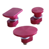 3 Pieces Generic Dent Removal Puller Tabs, Car Dent Repair Tools Paintless, Red, Automotive Dent Rem