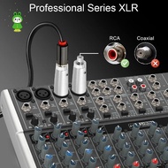 Rca Female To Xlr Male Conversion Plug Xlr 3-Pin Female To Rca Conversion