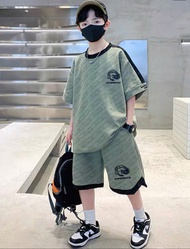 Đồ bộ bé trai quần áo bé trai 17-45KG mẫu EXP  năng động quần áo trẻ em thoáng mát hàng may kĩ