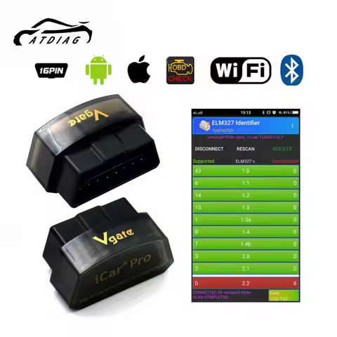 2026 Vgate ICar Pro ELM327 Bluetooth 3.0 4.0 WIFI for iOS Android OBD2 Diagnostic Tool ELM 327 ODB2 