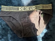 PEXUP UNDERWEAR｜軍風版 舒適生活三角內褲 黑色 Daily Briefs Black+Army green L號 官網購入