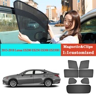 Car Sun Shade Sunshade For Lexus ES200 ES250 ES300 ES350H  2013-2018 Car Sunshade Shield Front Winds