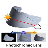 โฟโต้โครมิคไวเซอร์สำหรับใหม่ AGV K3จุด (E2206) K3 (2023) เลนส์หมวกกันน็อคมอเตอร์ไซค์กระจกบังลมหน้าจอ