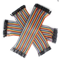 Arduino Jumper Wire Rubber Dupont Connector Male to Male and Male to Female
