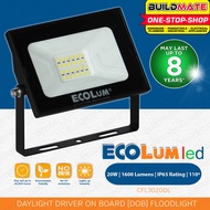 BUILDMATE Ecolum Driver On Board Floodlight Flood Light 20W | 30W | 50W Outdoor Security Light Power