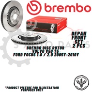 VOLVO V50 T5 / FORD FOCUS 1.8 / 2.0 2005Y-2010Y FRONT BREMBO BRAKE DISC ROTOR