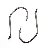 50pcs High Carbon Steel Catfish hook Barbed Catfish Fishing Hooks V sharp Hook AJI douski/Bream/weis