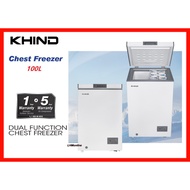 KHIND / MIDEA HITEC FREEZER CHEST FREESER PETI BEKU 100L 142L 160L 198L 200L 250L 300L FZ99 FZ208 FZ295