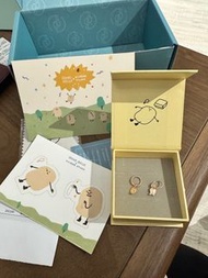 Boho belle jewelry 坐等泥麻花雙戴式耳環 玫瑰金