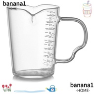 BANANA1 Glass Measuring Cup, 70ml/100ml/150ml Glass Espresso Measuring Cup, Serviceable Kitchen Tool Shot Glass Cook