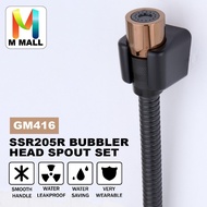 Bathroom Toilet Stainless Steel SUS304 Rose Gold Black  Bubbler Head Spout Spray Shower Set with Hol