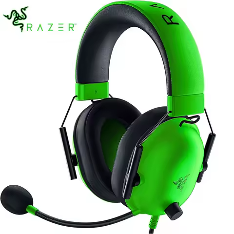 Razer BLACKSHARK V2 X Headphones E-sports Game Headset with Microphone 7.1 Surround Sound - for PC, 