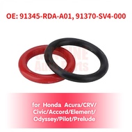 2pcs 91345-RDA-A01 91370-SV4-000 Power Steering Pump Seal O-Ring Fits for Honda  Acura/CR-V/Civic/Accord/ Element