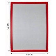 Red Photo Frame 60x42 Cm.photo 60x42 Cm.red PP Foam Ultra-Light Innovation Minimalist Style Home Dec