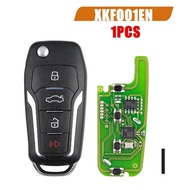 1 Piece for Xhorse XKFO01EN Car Remote Smart Key Fob Flip 4 Button for Ford Style for VVDI Key Tool