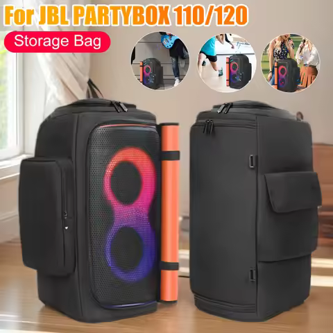 Bluetooth Speaker Storage Bag for JBL PARTYBOX 110/120 Speaker Dust Case Sound Box Bag Travel Carryi