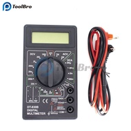 DT-830B LCD Digital Multimeter Mini Handheld Multimeter For Voltmeter Ammeter AC/DC 750/1000V Ohm Te
