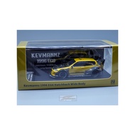 DCM 1/64 Kevmannz 1996 EG6 Hatchback Wide Body Shot Spoiler Gold