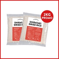 2kg Promo - Shirataki Dried Rice  Dry Rice