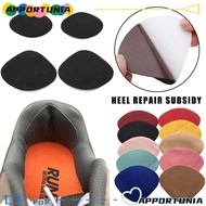 APPORTUNIA 4pcs/set Heel Repair Subsidy Woman Cobbler Protector Sneaker Lined Patch