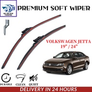 Volkswagen Jetta MK6 2011 - Present Premium Rubber Wiper Blade (1SET)