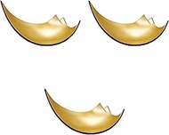 Set of 3 [A] Toyama Seiki Gold Powder Sowing/Black Dry-Lacquer [9.4 x 5.1 x 4.9 inches (24 x 13 x 12