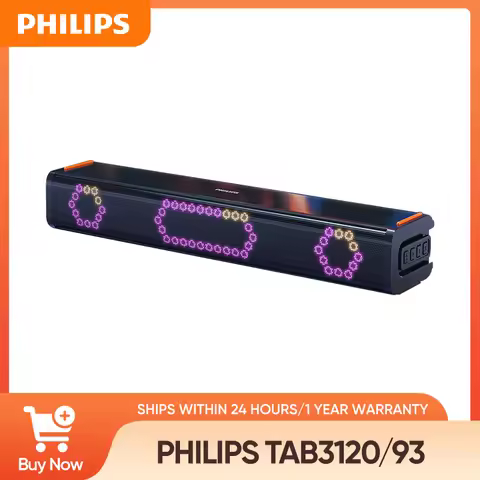 PHILIPS TAB3120/93 Soundbar Smart Remote Control dual-mode connection wired/Bluetooth 3600mah batter